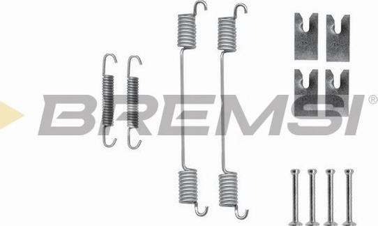 Bremsi SK0836 - Комплектуючі, барабанний гальмівний механізм autocars.com.ua