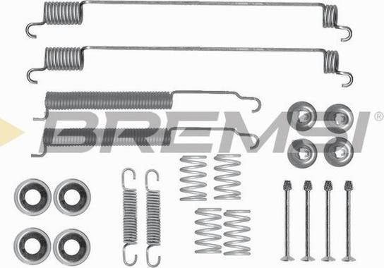 Bremsi SK0843 - Комплектуючі, барабанний гальмівний механізм autocars.com.ua