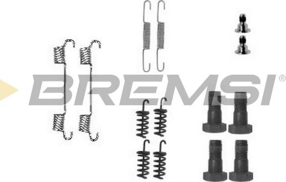 Bremsi SK0867 - Комплектующие, барабанный тормозной механизм autodnr.net