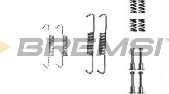 Bremsi SK0877 - Комплектуючі, барабанний гальмівний механізм autocars.com.ua