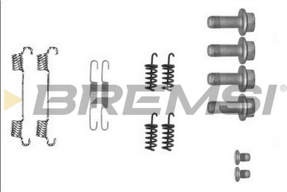 Bremsi SK0878 - Комплектуючі, барабанний гальмівний механізм autocars.com.ua