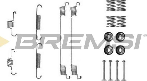 Bremsi SK0889 - Комплектуючі, барабанний гальмівний механізм autocars.com.ua