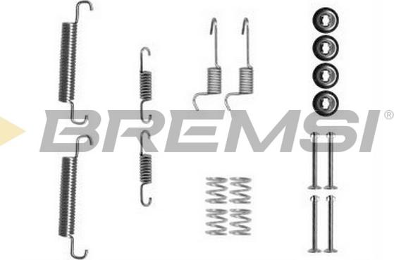 Bremsi SK0894 - Комплектуючі, барабанний гальмівний механізм autocars.com.ua