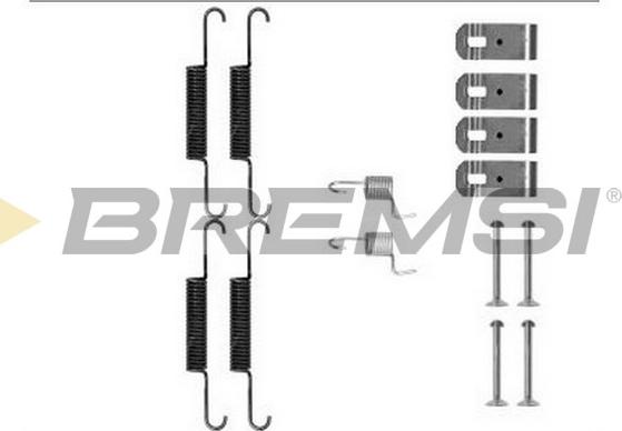 Bremsi SK0895 - Комплектуючі, барабанний гальмівний механізм autocars.com.ua