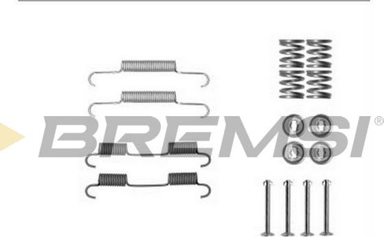 Bremsi SK0896 - Комплектующие, барабанный тормозной механизм autodnr.net