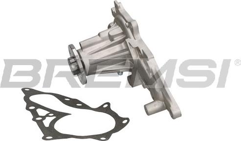 Bremsi WP0438 - Водяний насос autocars.com.ua