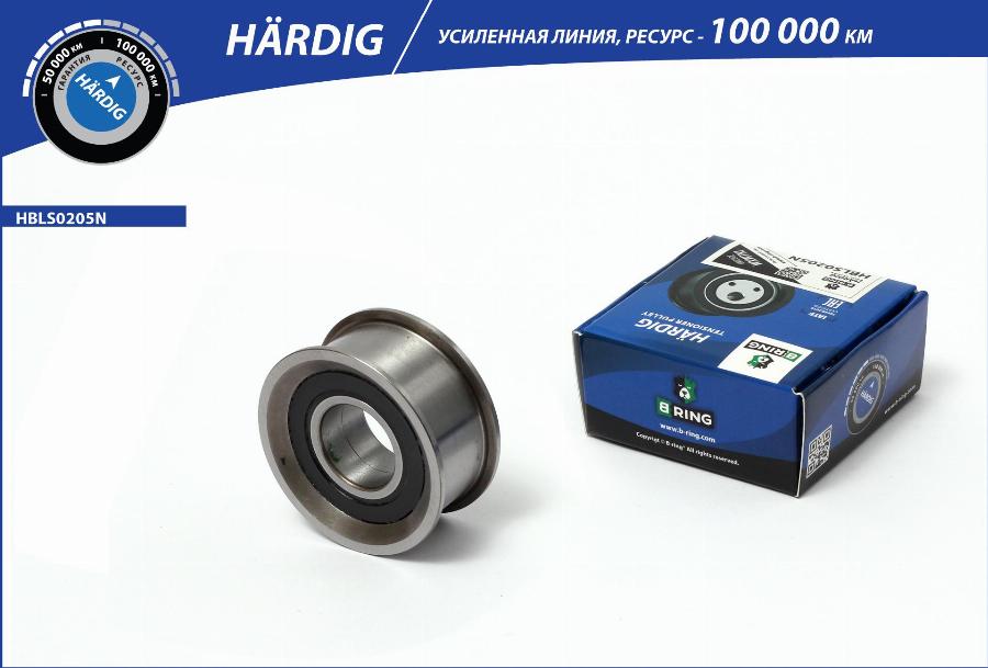 B-RING HBLS0205N - Натяжной ролик, ремень ГРМ autodnr.net