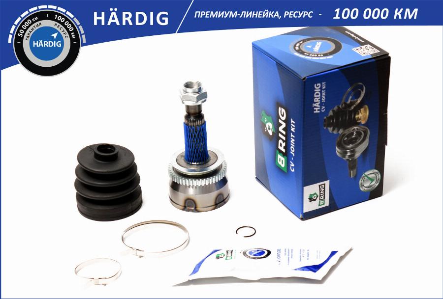 B-RING HBOC1808A - Шарнирный комплект, ШРУС, приводной вал autodnr.net