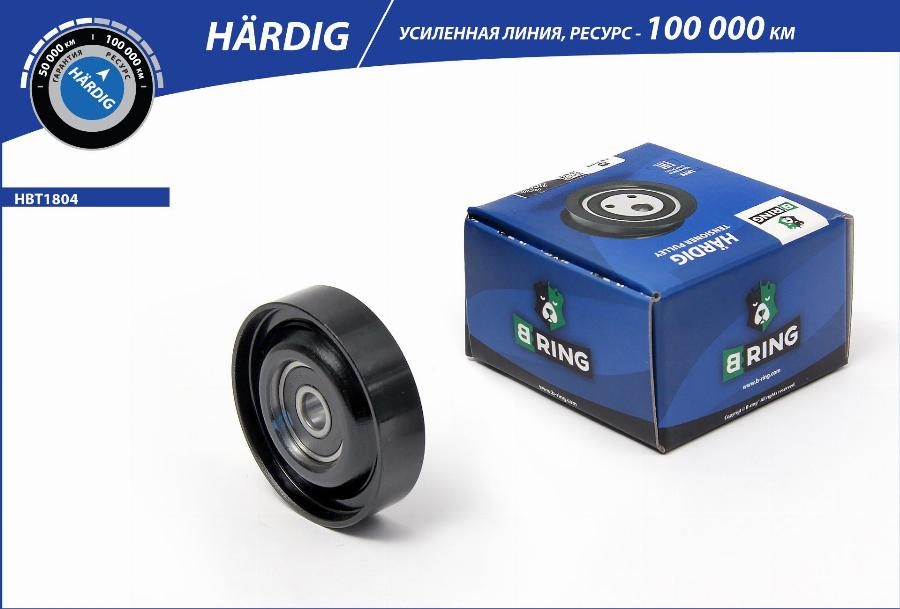 B-RING HBT1804 - Натяжитель, поликлиновый ремень autodnr.net