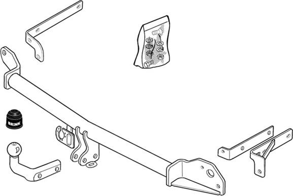 Brink 255500 - Причіпний обладнання autocars.com.ua
