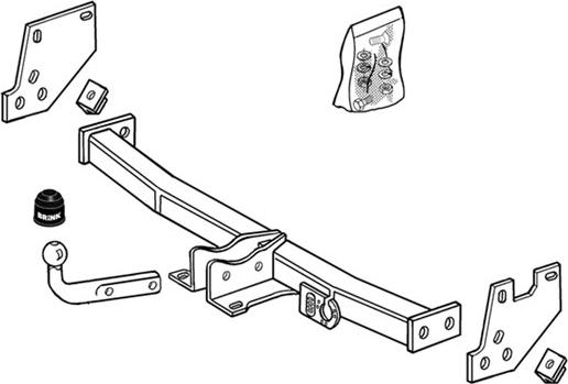 Brink 283100 - Причіпний обладнання autocars.com.ua