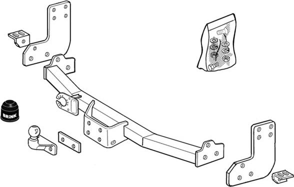 Brink 293200 - Прицепное устройство, фаркоп autodnr.net