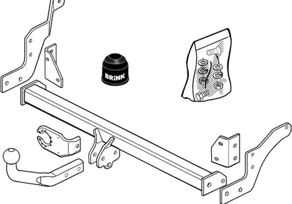Brink 323000 - Причіпний обладнання autocars.com.ua
