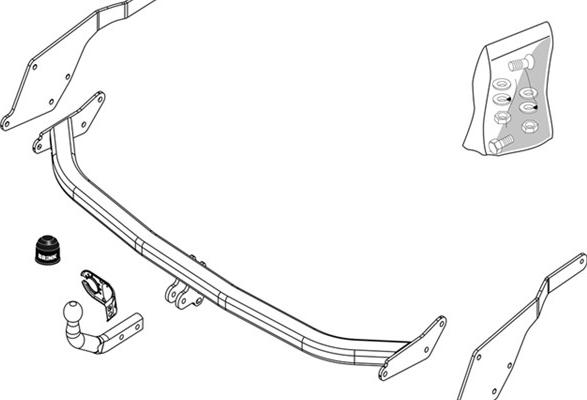 Brink 341200 - Причіпний обладнання autocars.com.ua