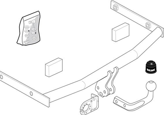 Brink 366300 - Прицепное устройство, фаркоп autodnr.net