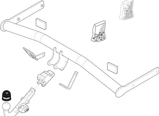 Brink 427600 - Прицепное устройство, фаркоп autodnr.net
