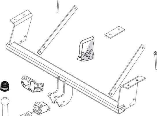 Brink 432300 - Причіпний обладнання autocars.com.ua