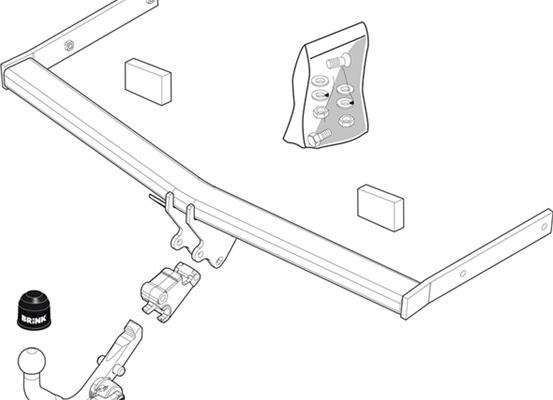 Brink 446700 - Прицепное устройство, фаркоп autodnr.net