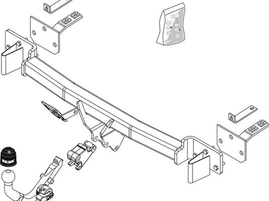 Brink 452200 - Причіпний обладнання autocars.com.ua