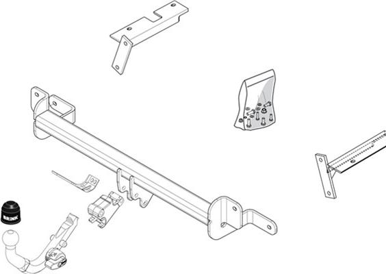 Brink 454500 - Прицепное устройство, фаркоп avtokuzovplus.com.ua