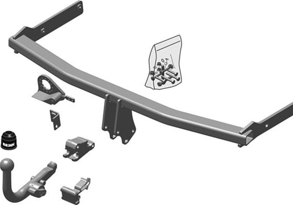 Brink 501100 - Прицепное устройство, фаркоп avtokuzovplus.com.ua