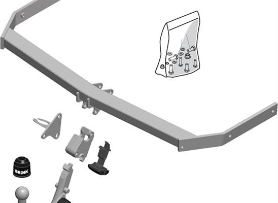 Brink 515100 - Прицепное устройство, фаркоп autodnr.net