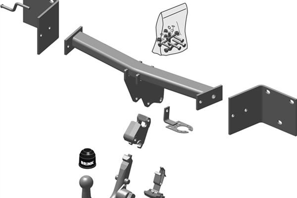 Brink 525200 - Причіпний обладнання autocars.com.ua