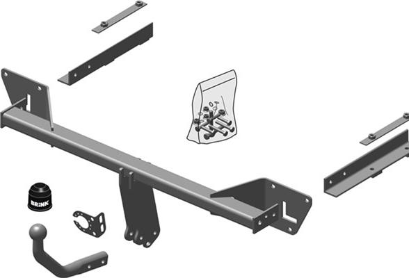 Brink 532100 - Прицепное устройство, фаркоп autodnr.net