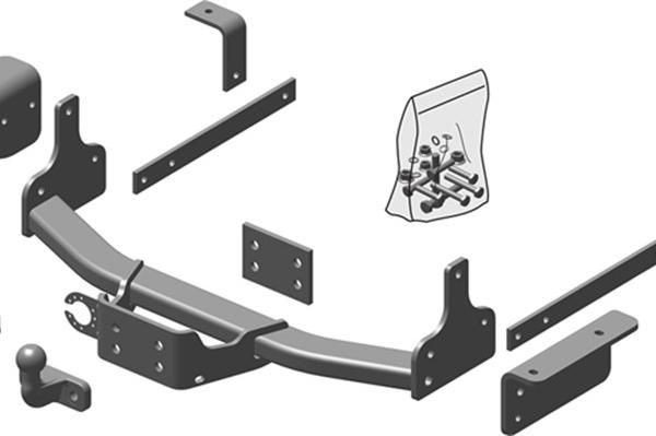 Brink 532400 - Прицепное устройство, фаркоп avtokuzovplus.com.ua