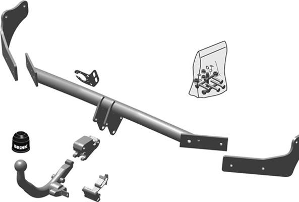 Brink 536900 - Причіпний обладнання autocars.com.ua