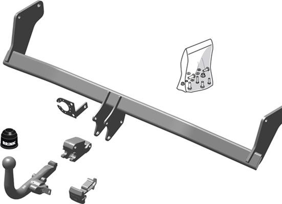 Brink 547500 - Причіпний обладнання autocars.com.ua