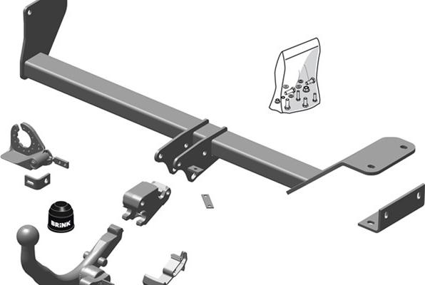 Brink 550600 - Причіпний обладнання autocars.com.ua