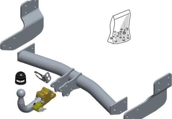 Brink 576400 - Прицепное устройство, фаркоп avtokuzovplus.com.ua