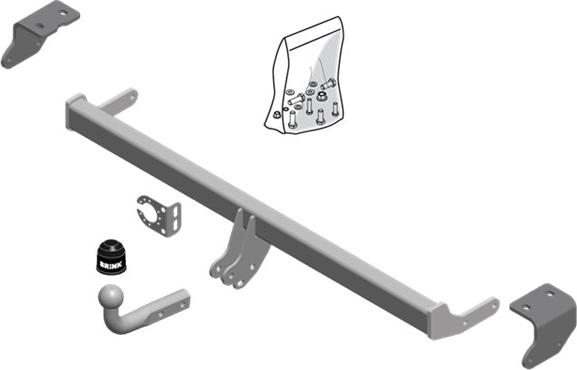 Brink 581000 - Прицепное устройство, фаркоп avtokuzovplus.com.ua