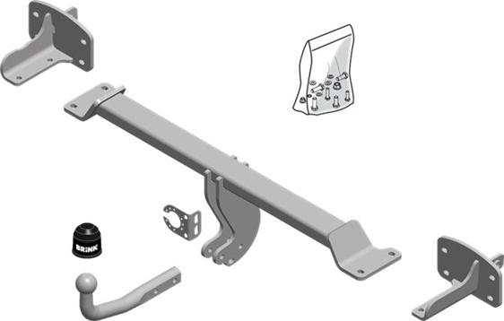 Brink 588000 - Прицепное устройство, фаркоп avtokuzovplus.com.ua