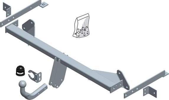 Brink 591900 - Прицепное устройство, фаркоп avtokuzovplus.com.ua