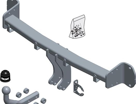 Brink 631800 - Прицепное устройство, фаркоп avtokuzovplus.com.ua