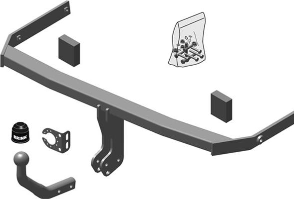 Brink 640400 - Прицепное устройство, фаркоп avtokuzovplus.com.ua