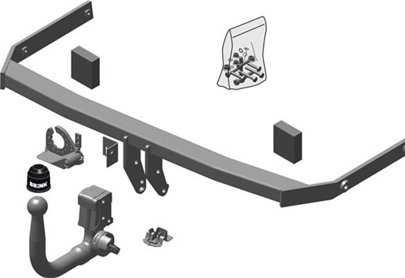Brink 640500 - Прицепное устройство, фаркоп avtokuzovplus.com.ua