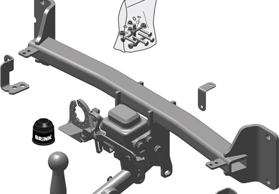 Brink 660800 - Причіпний обладнання autocars.com.ua