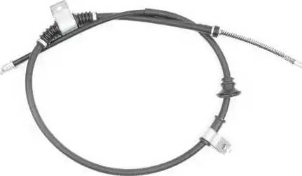 Brovex-Nelson 76.1050 - Трос, гальмівна система autocars.com.ua