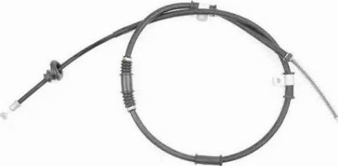 Brovex-Nelson 76.1110 - Трос, гальмівна система autocars.com.ua