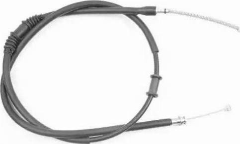 Brovex-Nelson 76.1345 - Трос, гальмівна система autocars.com.ua