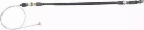 Brovex-Nelson 80.1100 - Трос, гальмівна система autocars.com.ua