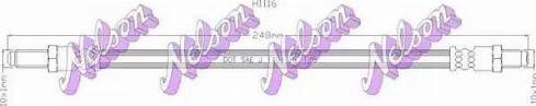 Brovex-Nelson H1116 - Гальмівний шланг autocars.com.ua