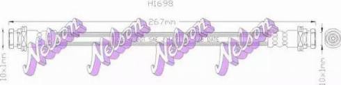 Brovex-Nelson H1698 - Гальмівний шланг autocars.com.ua