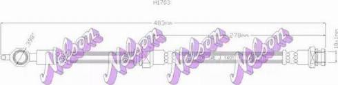 Brovex-Nelson H1703 - Гальмівний шланг autocars.com.ua