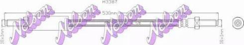 Brovex-Nelson H3387 - Гальмівний шланг autocars.com.ua