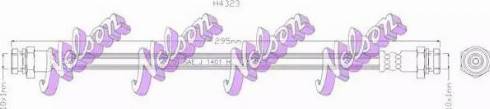 Brovex-Nelson H4323 - Гальмівний шланг autocars.com.ua