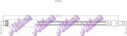 Brovex-Nelson H4420 - Гальмівний шланг autocars.com.ua